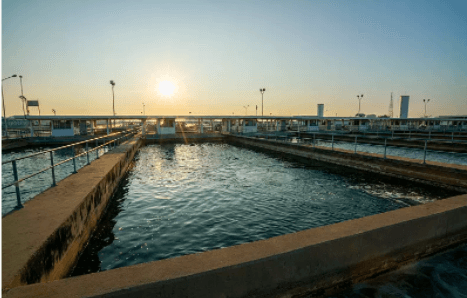 污水处理消泡剂使用效果图